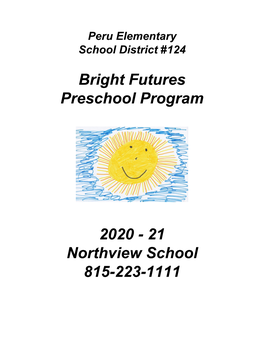 Bright Futures Preschool Program 2020