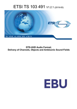 Etsi Ts 103 491 V1.2.1 (2019-05)