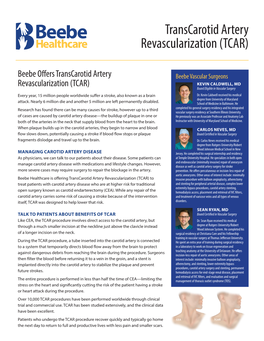 Transcarotid Artery Revascularization (TCAR)