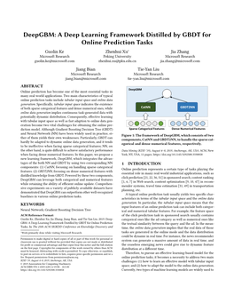 Deepgbm: a Deep Learning Framework Distilled by GBDT For