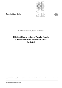 Efficient Enumeration of Acyclic Graph Orientations with Sources Or Sinks Revisited