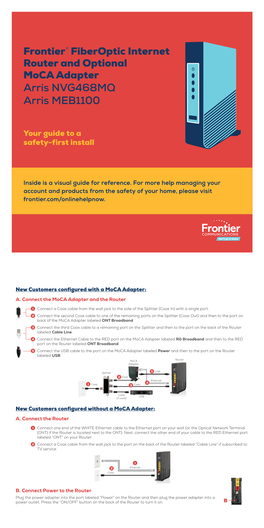 Contact-Free Installation for Frontier Fiberoptic