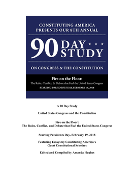 A 90 Day Study United States Congress