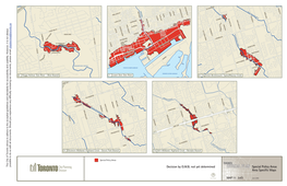 Map 11 Special Policy Areas