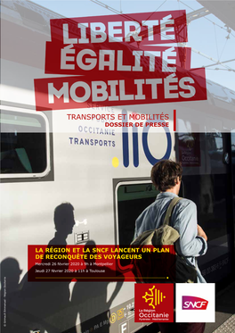 Transports Et Mobilités Dossier De Presse