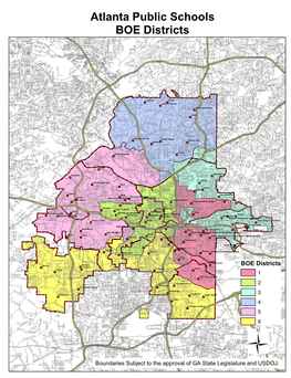 Atlanta Public Schools BOE Districts