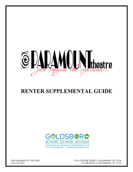 Renter Supplemental Guide