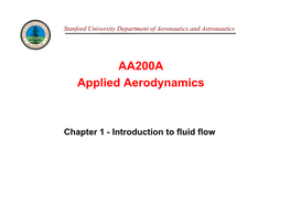 Introduction to Fluid Flow