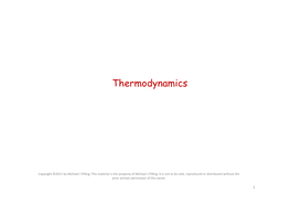 Thermodynamics