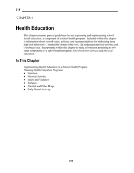 Health Education