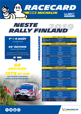 Le Rallye De Finlande