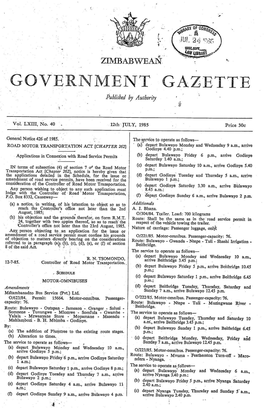 Nment Gazette |