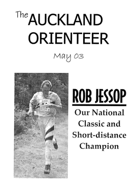 AUCKLAND ORIENTEER May 03