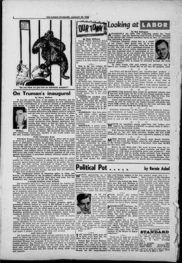 Looking at by Rod Holmgren the State CIO Leadership Smells the “Meat Apparentlya’Cookin,’’ Just Like Democrat Paul Powell of Vienna