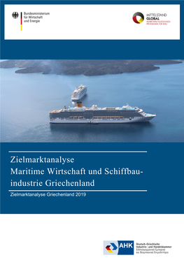 Maritime Wirtschaft Und Schiffbauindustrie Griechenland
