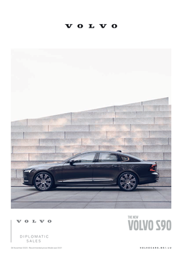 Volvothe New S90 DIPLOM ATIC SAL E S