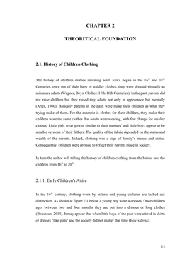 Chapter 2 Theoritical Foundation