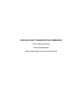 Ventura County Transportation Commission