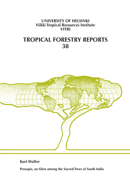 Prosopis, an Alien Among the Sacred Trees of South India