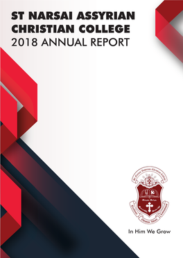 St Narsai Assyrian Christian College 2018 Annual Report