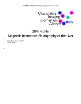 Magnetic Resonance Elastography of the Liver 5 Stage: 2