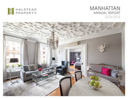 Manhattan Annual Report 2003-2014 Manhattan Apartments, 2003-2014