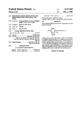 United States Patent (19) (11) 4,317,930 Hirose Et Al