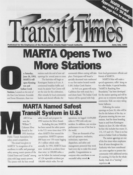 MARTA Opens Two Morestations