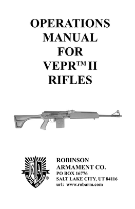 VEPR II 7Dec01