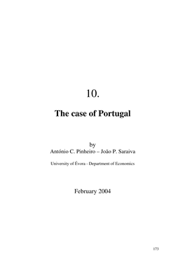 The Case of Portugal