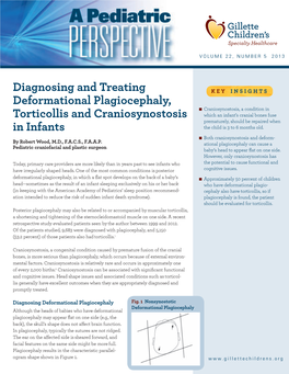 Diagnosing and Treating Deformational Plagiocephaly