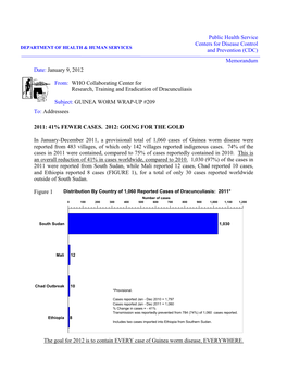 Guinea Worm Wrap Up