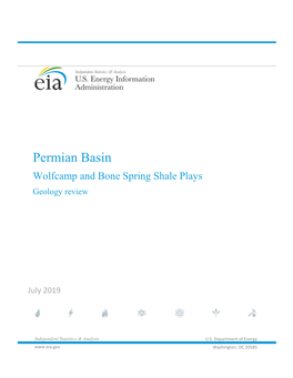 Wolfcamp and Bone Spring Shale Plays Geology Review
