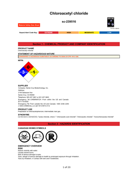 Chloroacetyl Chloride