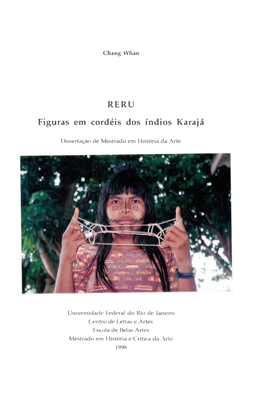 Figuras Em Cordéis Dos Índios Karaj Á