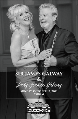 SIR JAMES GALWAY & Lady Jeanne Galway