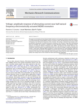 Voltage–Amplitude Response of Alternating Current Near Half Natural