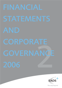 Financial Statements and Corporate Governance 2006