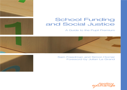 School Funding and Social Justice