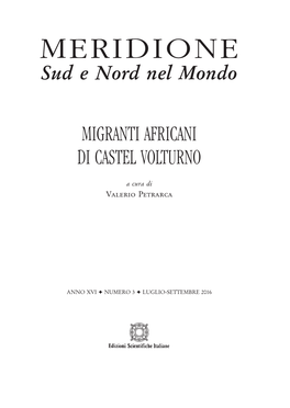 Migranti Africani Di Castel Volturno
