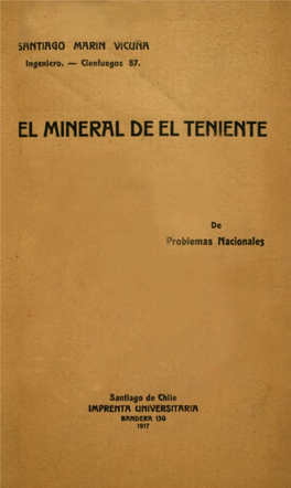 El Minerrl DE El TENIENTE