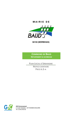 Commune De Baud Departement Du Morbihan