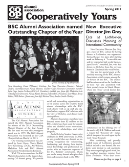 Spring 2013 Alumni Newsletter