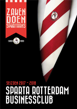 2O18 Sparta Rotterdam Businessclub Voor- Beschouwing