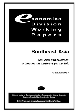 East Java and Australia: Promoting the Business Partnership