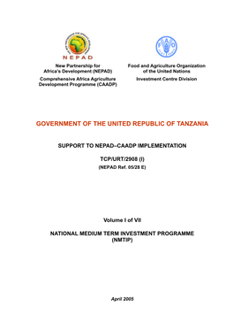 Government of the United Republic of Tanzania