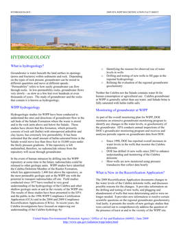 Hydrogeology (PDF)