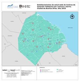 Establecimientos De Salud Sede De Centros De Cesación Tabáquica Por Comuna Y Barrio