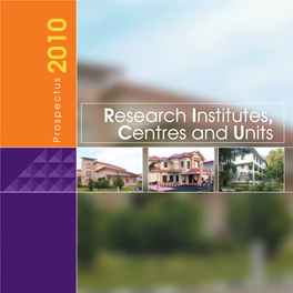 Research Institutes, Centres and Units