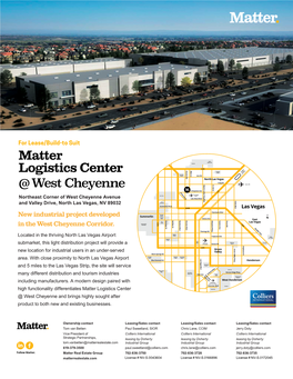 Matter Logistics Center